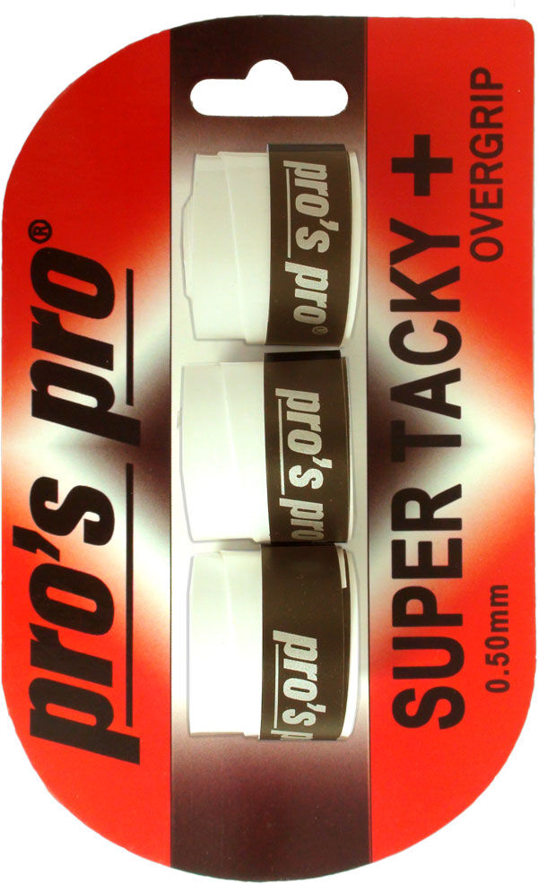 Pro's Pro Super Tacky Plus 3-pack valkoinen